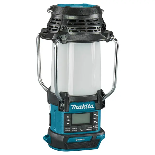 Koop Vandaag Makita 14,4 V / 18 V Camping lamp met radio en Bluetooth DMR056